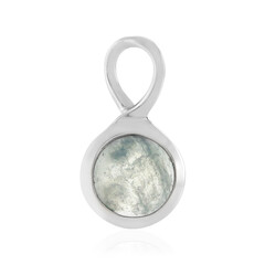 Colgante en plata con Aguamarina