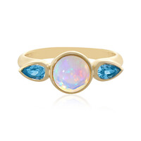 Anillo en oro con Ópalo de Welo (Adela Gold)