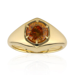 Anillo en oro con Esfalerita