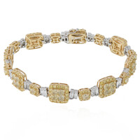 Brazalete en oro con Diamante amarillo SI2 (CIRARI)
