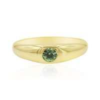 Anillo en oro con Demantoide de Madagascar (John Ferry)