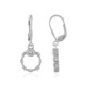 Pendientes en plata con Zircón
