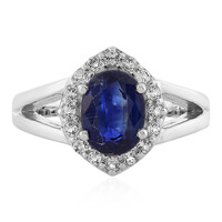 Anillo en plata con Cianita