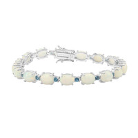 Brazalete en plata con Ópalo de Welo