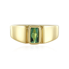 Anillo en plata con Turmalina verde Benedito(Adela Silber)
