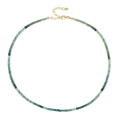 Collar en plata con Grandidierita
