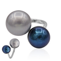 Anillo en plata con Perla Freshwater (TPC)