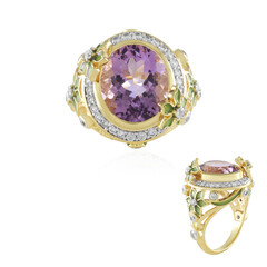 Anillo en plata con Amatista Rosa de Francia (Adela Silber)