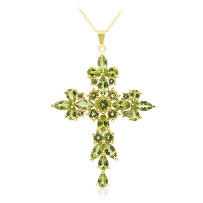 Collar en plata con Peridoto