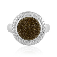 Anillo en plata con Ágata bronce brillante