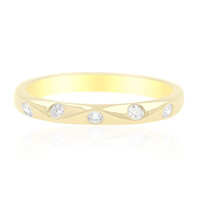 Anillo en oro con Diamante limpio a lupa F (LUCENT DIAMONDS)