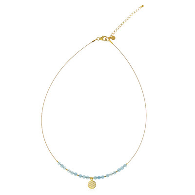 Collar con Aguamarina