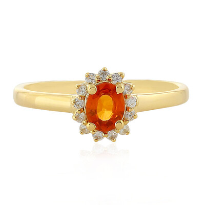 Anillo en plata con Zafiro Crepúsculo