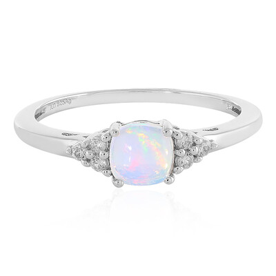 Anillo en plata con Ópalo de Welo