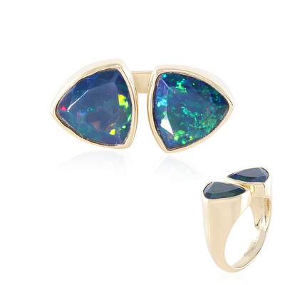 Anillo en oro con Ópalo de Mezezo (de Melo)