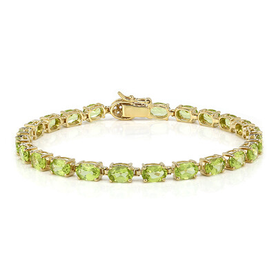 Brazalete en plata con Peridoto