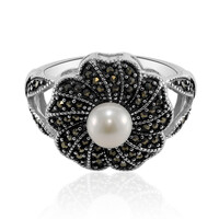 Anillo en plata con Perla Freshwater