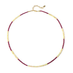 Collar en plata con Rubí de Mozambique