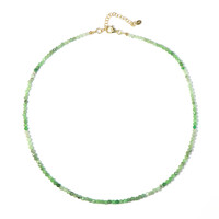 Collar en plata con Tsavorita