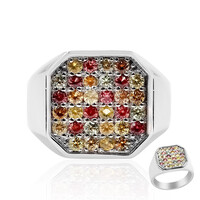 Anillo en plata con Zafiro