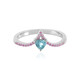 Anillo en plata con Zircón de Ratanak Kirí (Adela Silber)