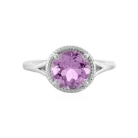 Anillo en plata con Amatista Rosa de Francia