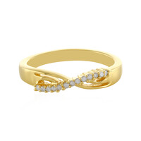 Anillo en plata con Diamante I4 (J)