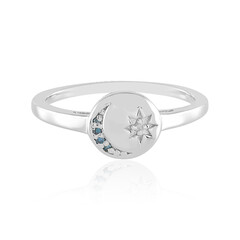 Anillo en plata con Diamante I2 (I)