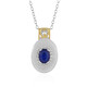 Collar en plata con Ágata blanca (Gems en Vogue)