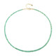Collar en plata con Esmeralda de Zambia