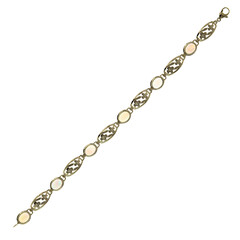 Brazalete en oro con Ópalo de Welo (CUSTODANA)