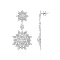 Pendientes en plata con Zircón