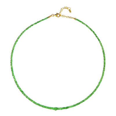 Collar en plata con Tsavorita