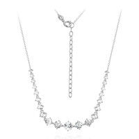 Collar en plata con Topacio blanco (Adela Silber)