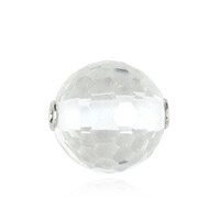 Colgante en plata con Cuarzo blanco