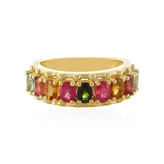 Anillo en plata con Turmalina