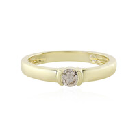 Anillo en oro con Diamante chocolate VS2