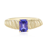 Anillo en oro con Tanzanita AAA (de Melo)