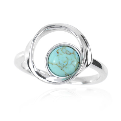 Anillo en plata con Turquesa (dagen)
