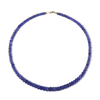Collar en oro con Tanzanita