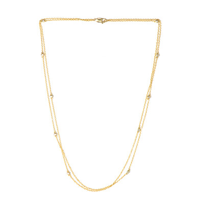 Collar en plata con Diamante I3 (J)
