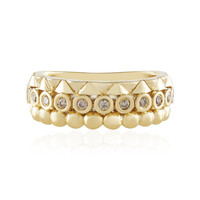 Anillo en plata con Diamante chocolate I2
