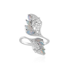 Anillo en plata con Ópalo de Australia