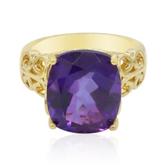 Anillo en plata con Amatista de Marruecos