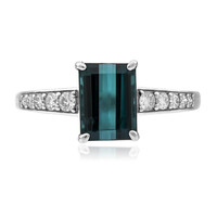 Anillo en oro con Indicolita (CIRARI)