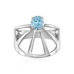 Anillo en plata con Zircón de Ratanak Kirí (de Melo)