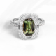 Anillo en oro con Alejandrita de Brasil (CIRARI)