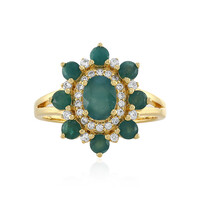 Anillo en plata con Grandidierita