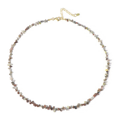 Collar en plata con Diamante fantasía