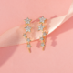 Pendientes en oro con Diamante SI1 (G) (Annette)